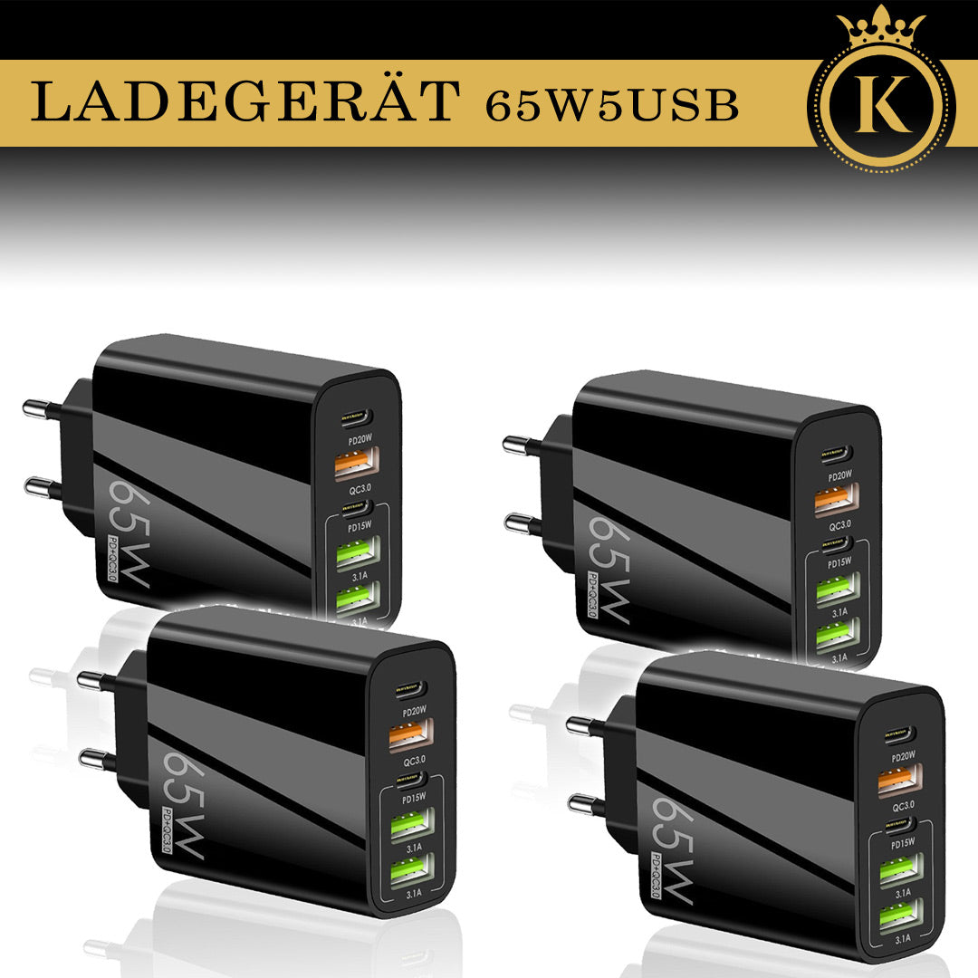 Königsthal Ladegerät 65W5USB