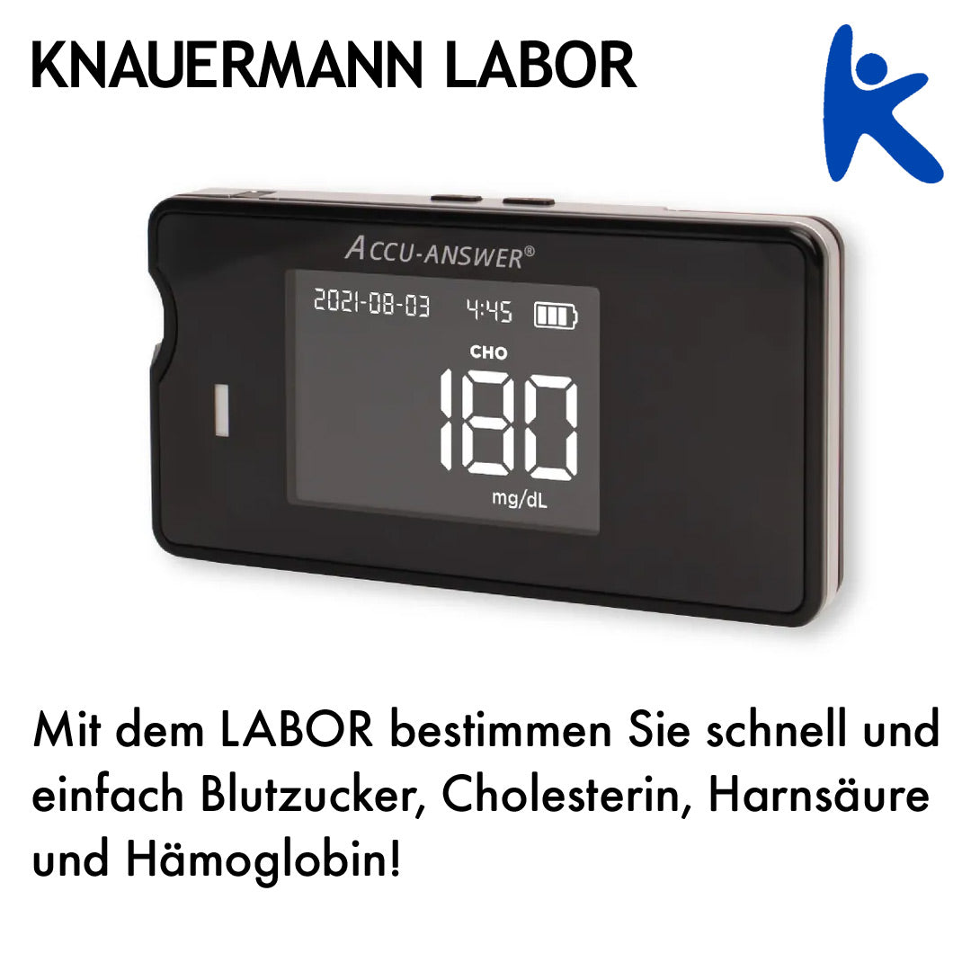 Knauermann LABOR - Bluttest für Zuhause